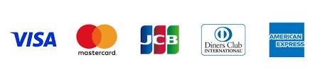 VISA / MasterCard / JCB / DinersClub / AMERICAN EXPRESS